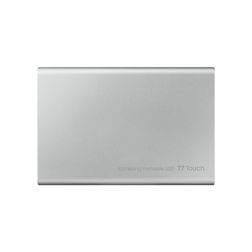 Samsung Portable SSD T7 Touch 1 TB - Silver (Photo: 2)